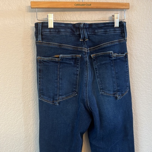 Good American Skinny Jeans Blue Denim Size 6/28 - Picture 7 of 10